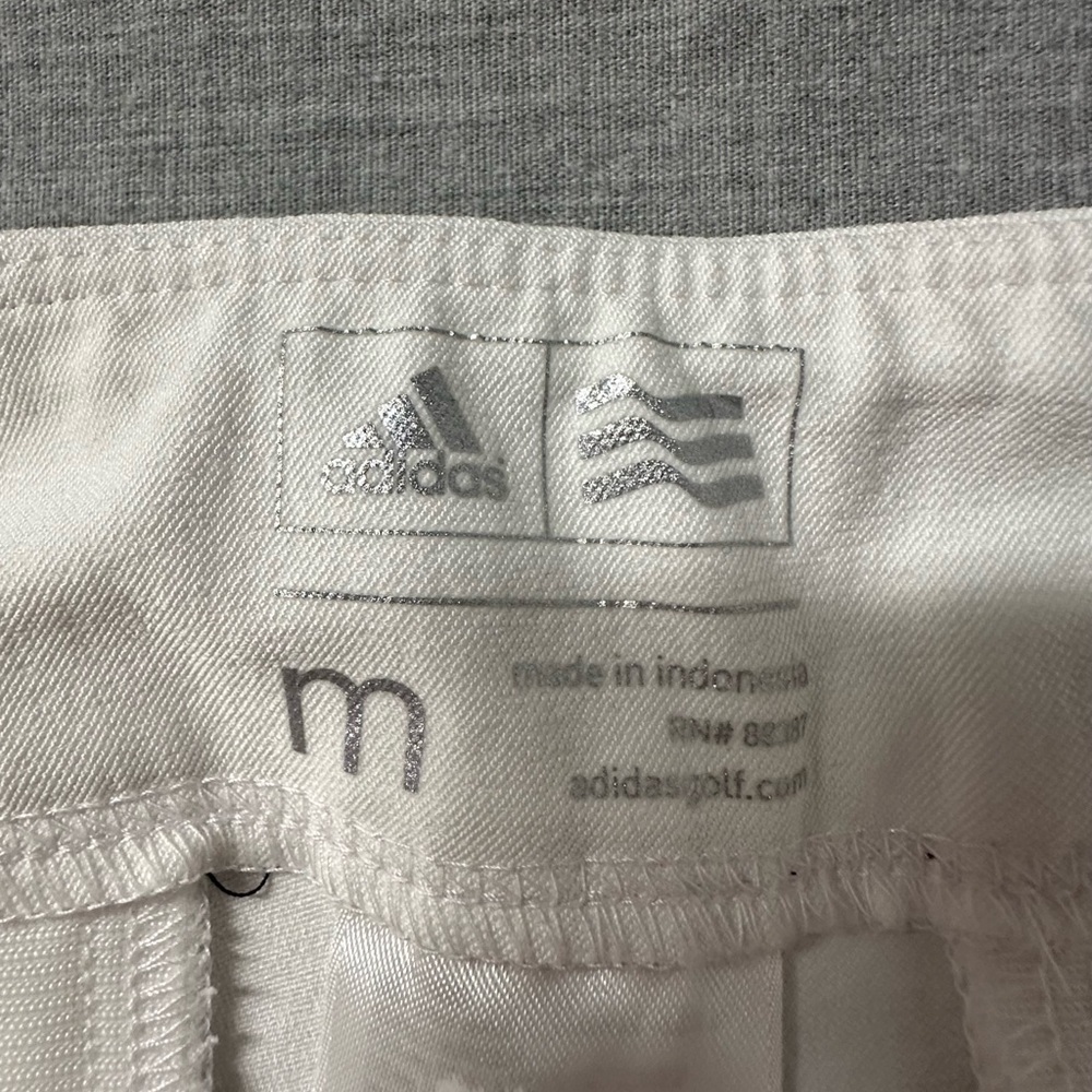adidas White Women's Golf Pants - Picture 4 of 8